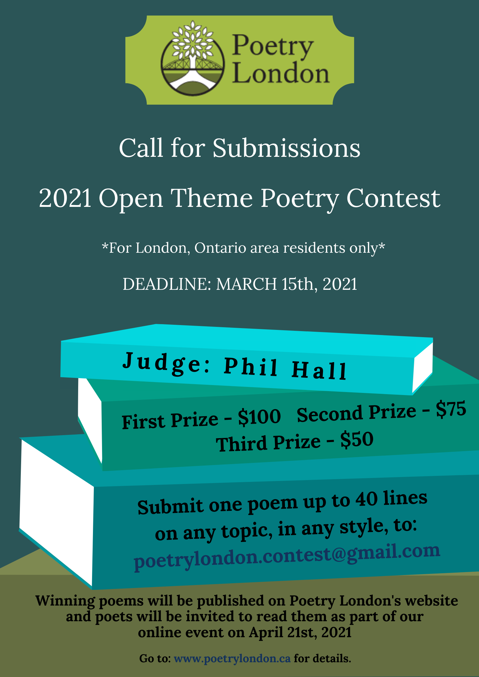 Poetry London 2021 Open Theme Contest